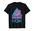 Warning I Might Flip Out Mindfulness T-Shirt - Minimalist Print for Adults - T-Shirt, Sweatshirt, Hoodie