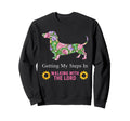 Getting My Steps Walking Lord Sweatshirt - Minimalist Print Men Women - T-Shirt, Sweatshirt, Hoodie