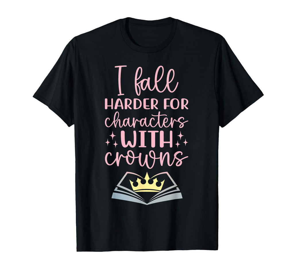 I Fall Characters W Crowns Fantasy T-Shirt - Novelty Apparel for Adults - T-Shirt, Sweatshirt, Hoodie