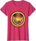 Tiger Lounging in Hammock Tropical Palm Design T-Shirt Unisex T-shirt, Sweatshirt, Hoodie, Long Sleeve Tee - T-Shirt, Sweatshirt, Hoodie