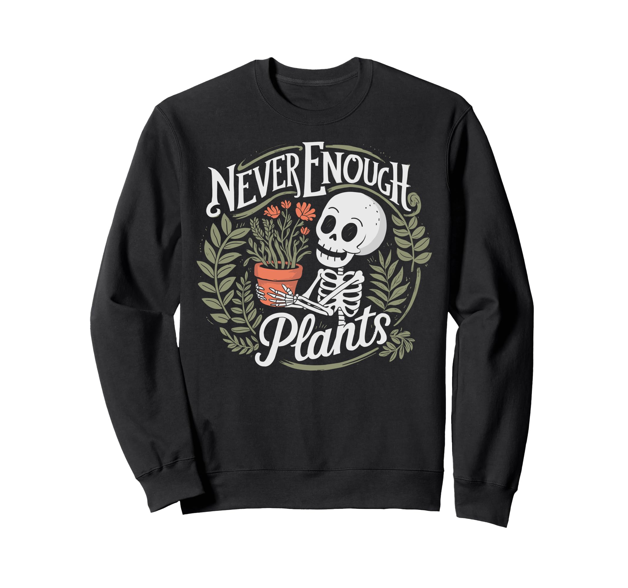 Plant Lover Botanical House Plant Sweatshirt - Custom Art Print Men Women - T-Shirt, Sweatshirt, Hoodie