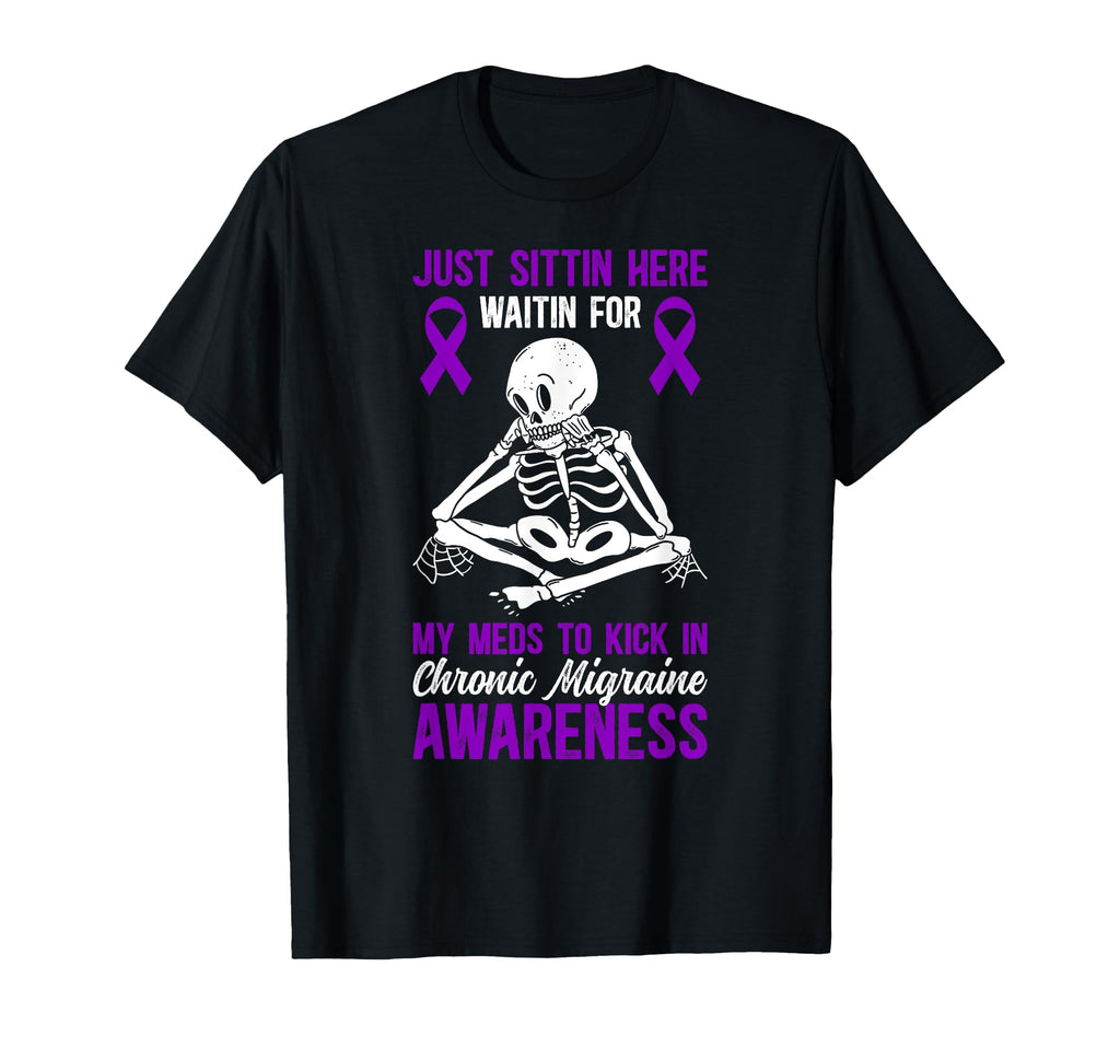 Chronic Migraine Awareness Month T-Shirt - Aesthetic Graphic Men Women - T-Shirt, Sweatshirt, Hoodie