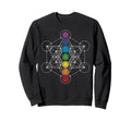 Yoga Meditation Spiritual Chakra Sweatshirt - Unique Graphic Men Women - T-Shirt, Sweatshirt, Hoodie
