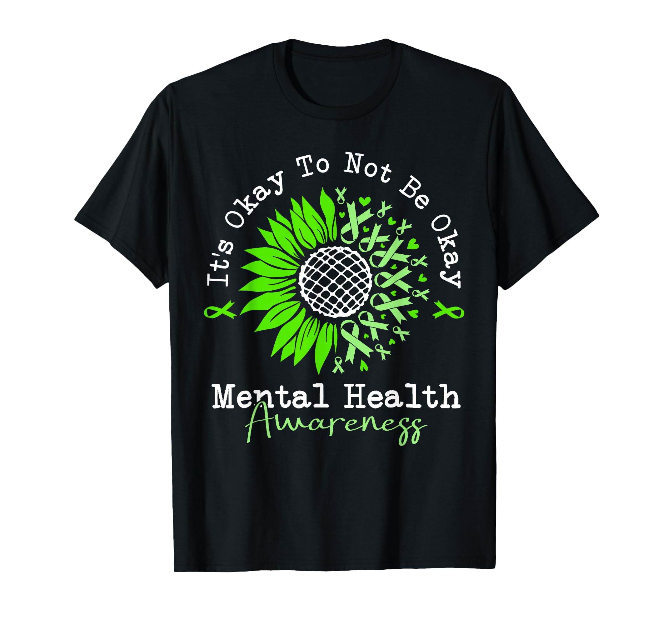 Its Okay To Not Be Okay Mental Health T-Shirt - Minimalist Print Unisex - T-Shirt, Sweatshirt, Hoodie
