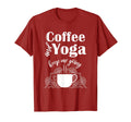 Coffee And Yoga Keep Me Going T-Shirt - Aesthetic Graphic Men Women - T-Shirt, Sweatshirt, Hoodie