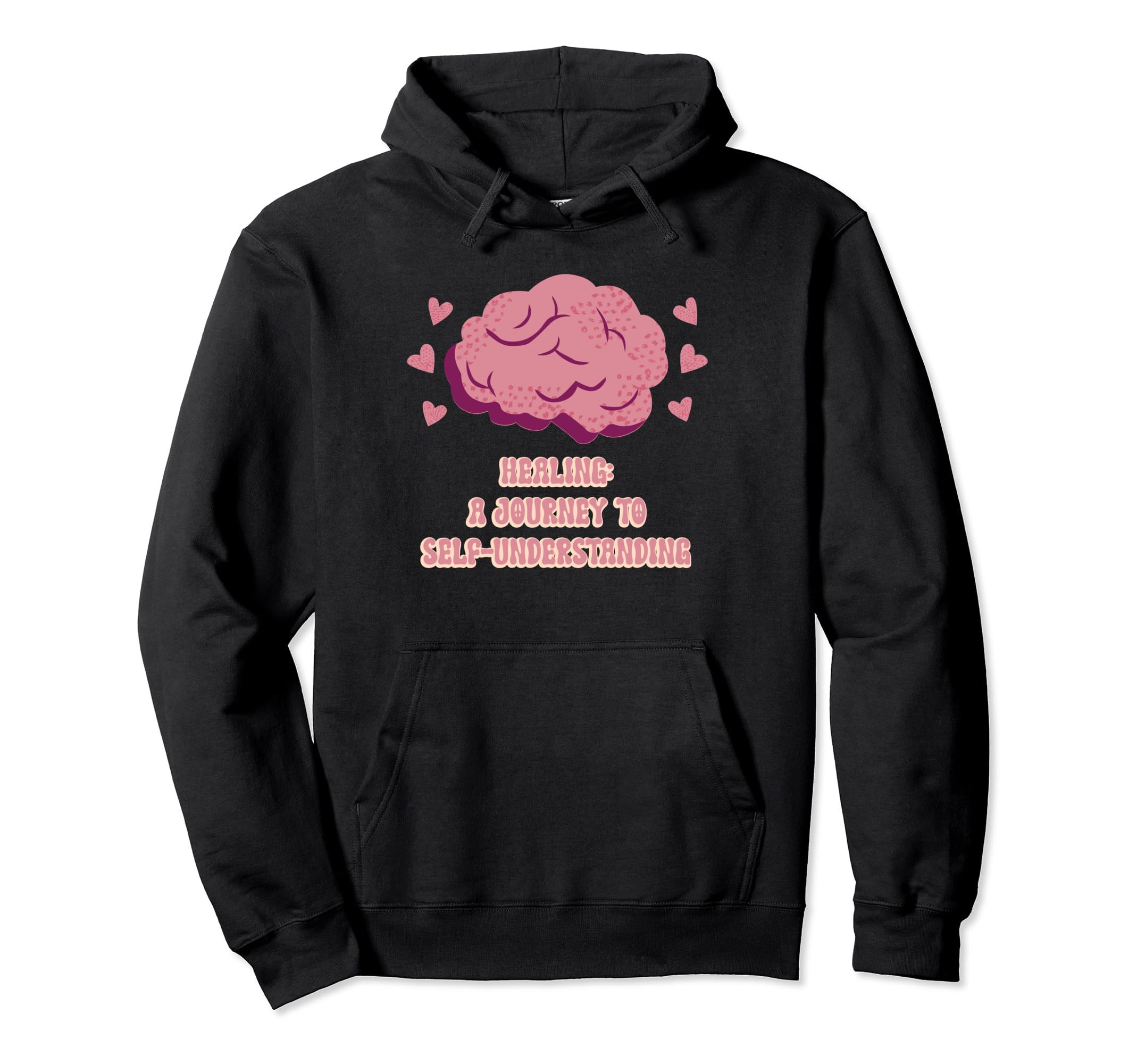 Healing Journey To Self Hoodie - Fun Novelty Design Men Women - T-Shirt, Sweatshirt, Hoodie