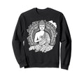 Zen Buddha Mandala Spiritual Asian Sweatshirt - Minimalist Print Unisex - T-Shirt, Sweatshirt, Hoodie