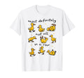 Most Definitely Not All Row Funny Duck T-Shirt - Unique Graphic for Adults - T-Shirt, Sweatshirt, Hoodie