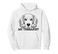 Funny Dog Owner Therapy Dog Lover Hoodie - Aesthetic Graphic for Adults - T-Shirt, Sweatshirt, Hoodie