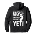 Emotional Support Yeti Do Not Pet Gifts T-Shirt - Graphic Print Unisex - T-Shirt, Sweatshirt, Hoodie