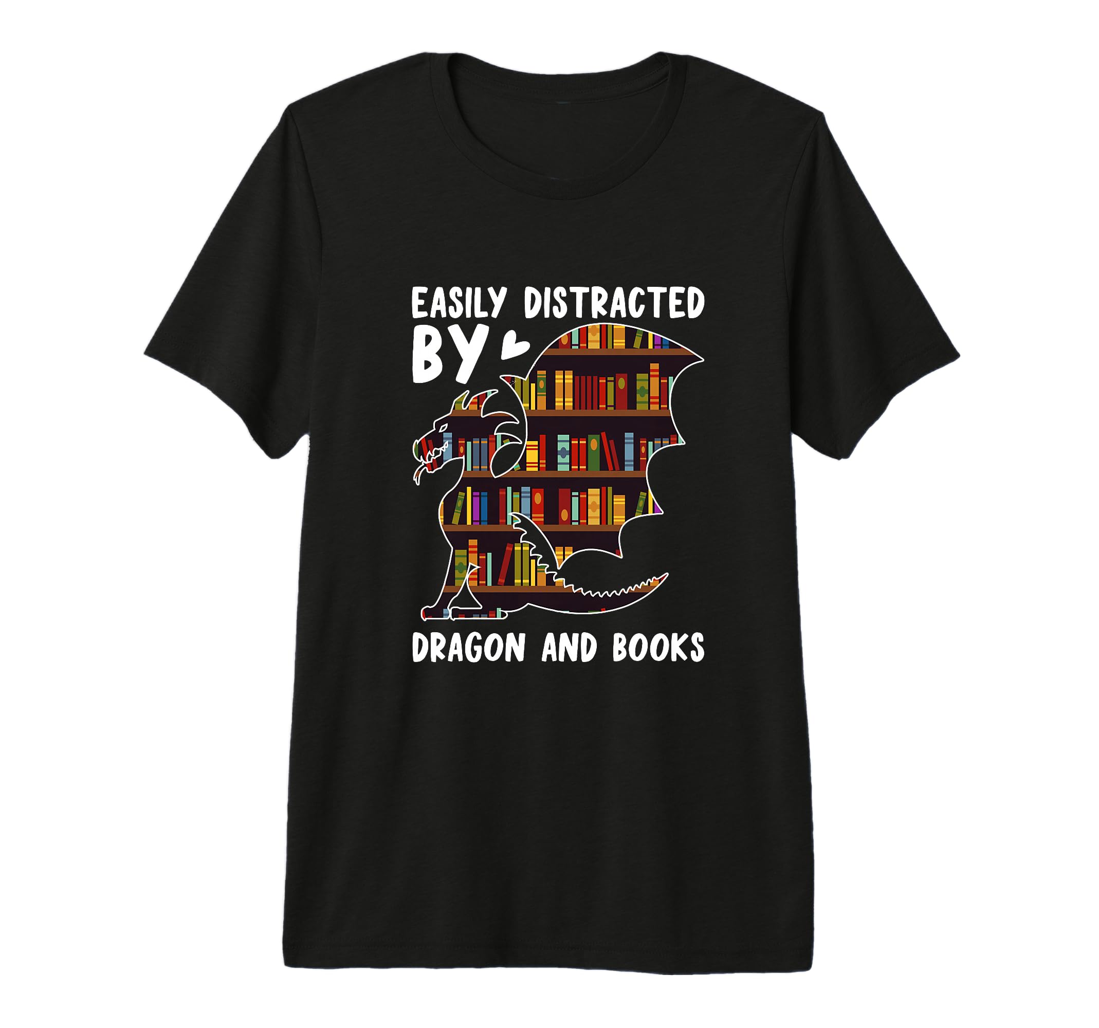 Easily Distracted Dragons And T-Shirt - Fun Novelty Design for Adults - T-Shirt, Sweatshirt, Hoodie