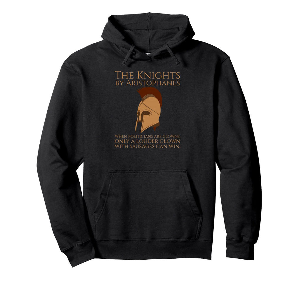 Aristophanes Knights Athenian Old Comedy Hoodie - Graphic Print for Adults - T-Shirt, Sweatshirt, Hoodie