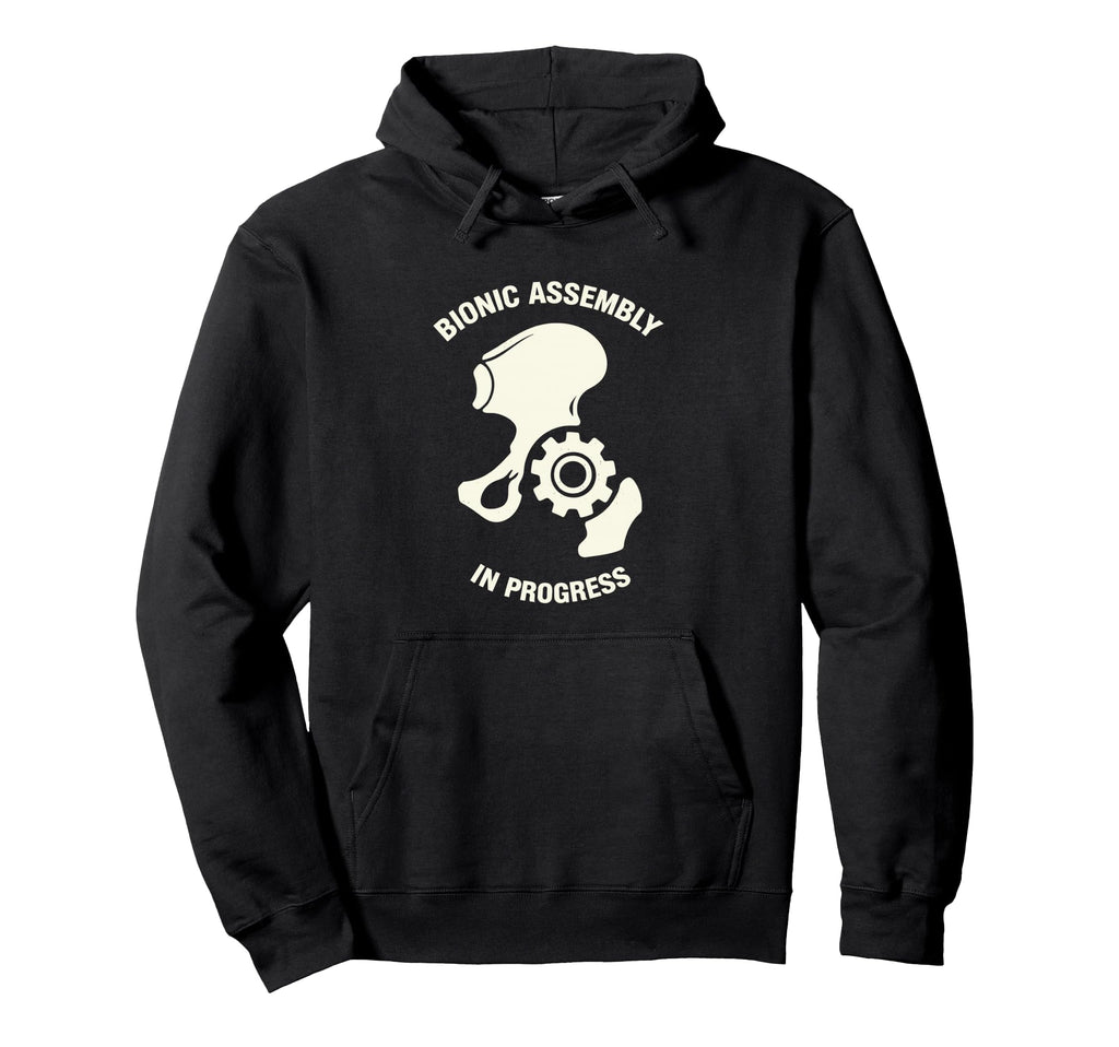 Hip Replacement Surgery Recovery Hoodie - Custom Art Print Men Women - T-Shirt, Sweatshirt, Hoodie