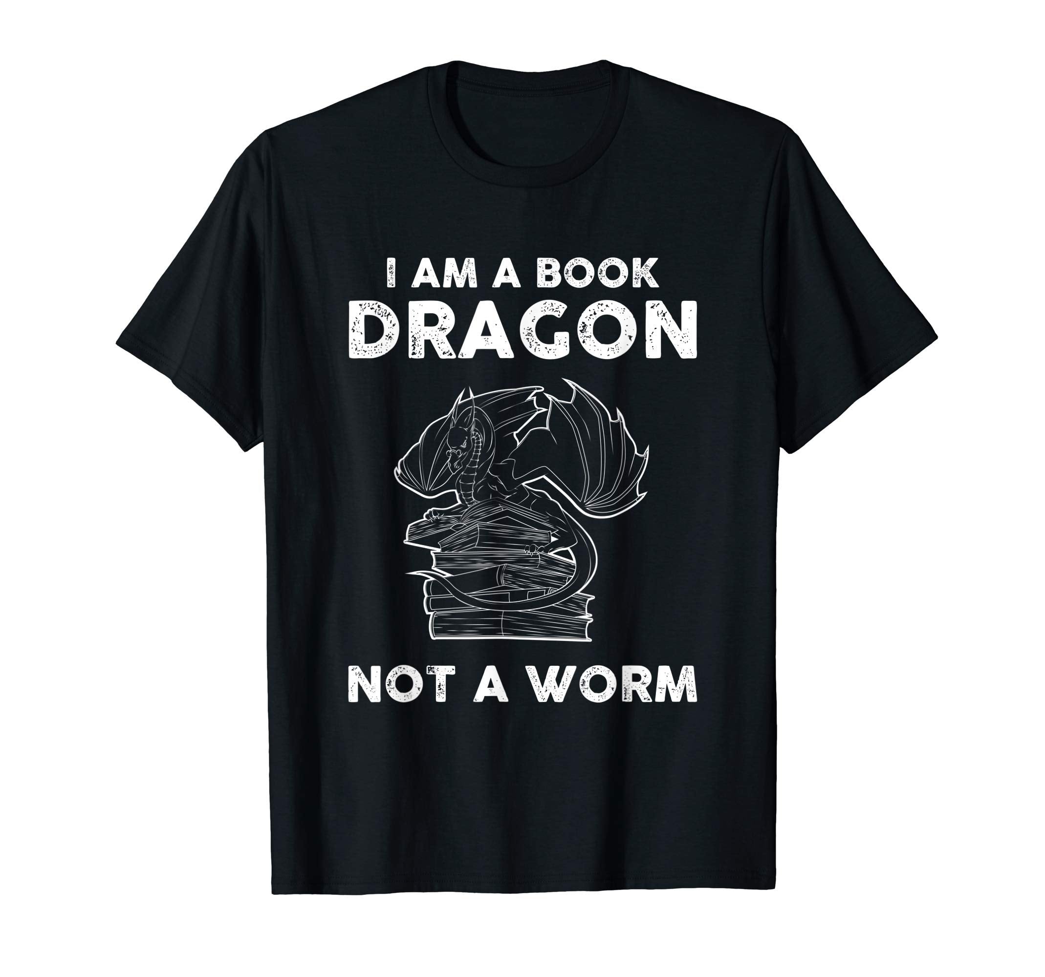 I Am Book Dragon Gift Book Lover Or T-Shirt - Fun Novelty Design Men Women - T-Shirt, Sweatshirt, Hoodie