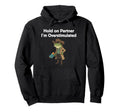Funny Frog Meme Cowboy Hold Partner Hoodie - Aesthetic Graphic Unisex - T-Shirt, Sweatshirt, Hoodie