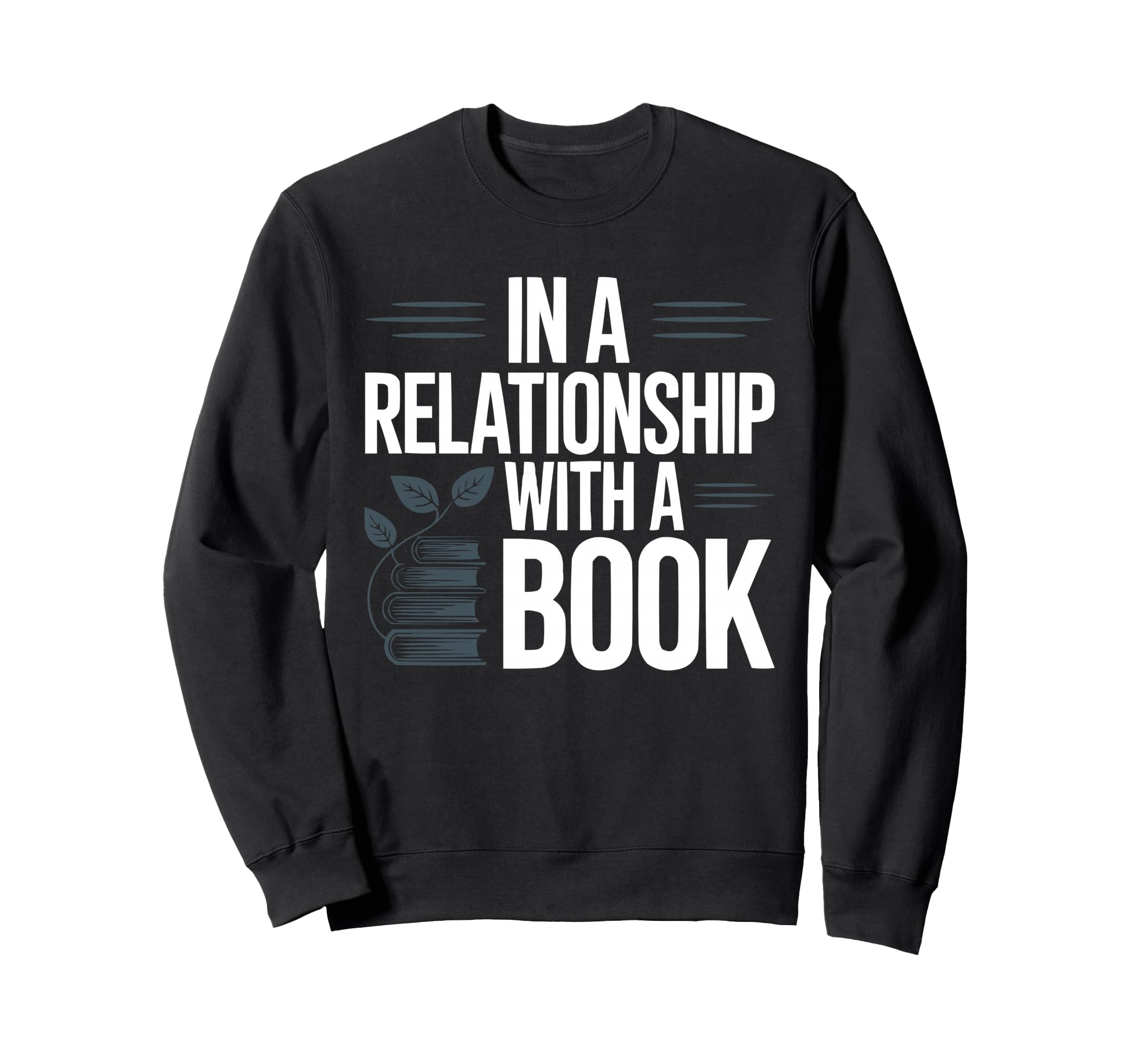 Introvert Book Lover Shy Literature Sweatshirt - Graphic Print Unisex - T-Shirt, Sweatshirt, Hoodie