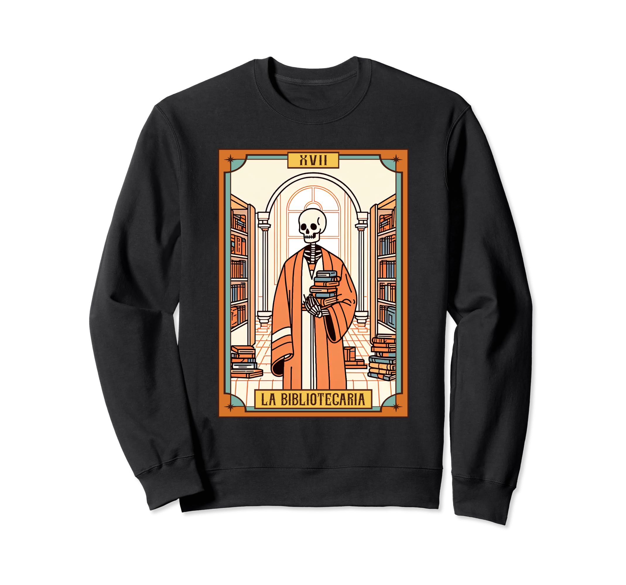 La Bibliotecaria School Sweatshirt - Casual Everyday Wear Men Women - T-Shirt, Sweatshirt, Hoodie