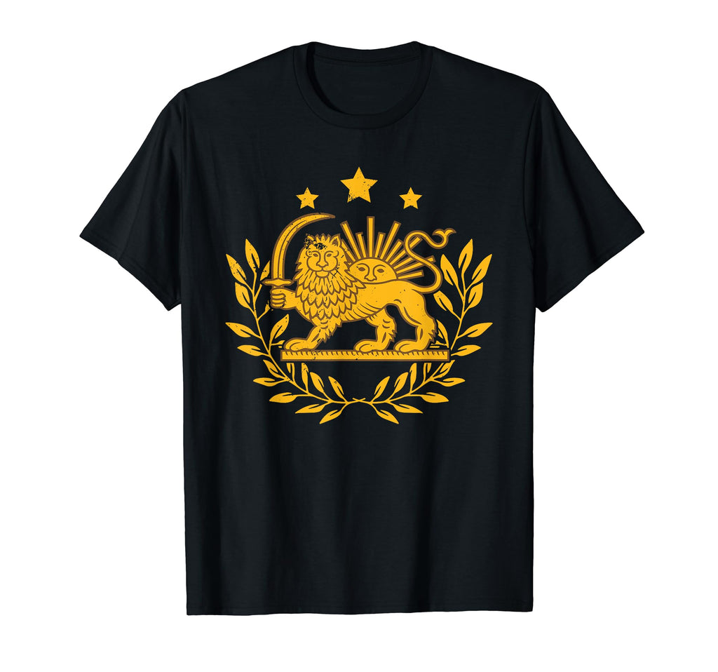 Persian Ancient Flags Iran Asia T-Shirt - Aesthetic Graphic for Adults - T-Shirt, Sweatshirt, Hoodie