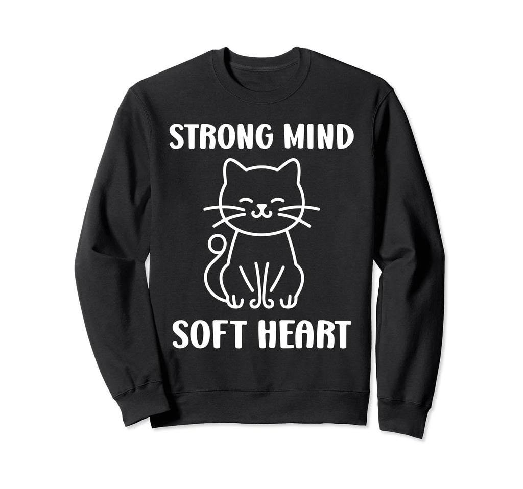 Funny Animal Strong Mind Soft Head Sweatshirt - Trendy Graphic for Adults - T-Shirt, Sweatshirt, Hoodie