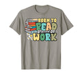 Funny Reading Born To Read Forced T-Shirt - Aesthetic Graphic for Adults - T-Shirt, Sweatshirt, Hoodie