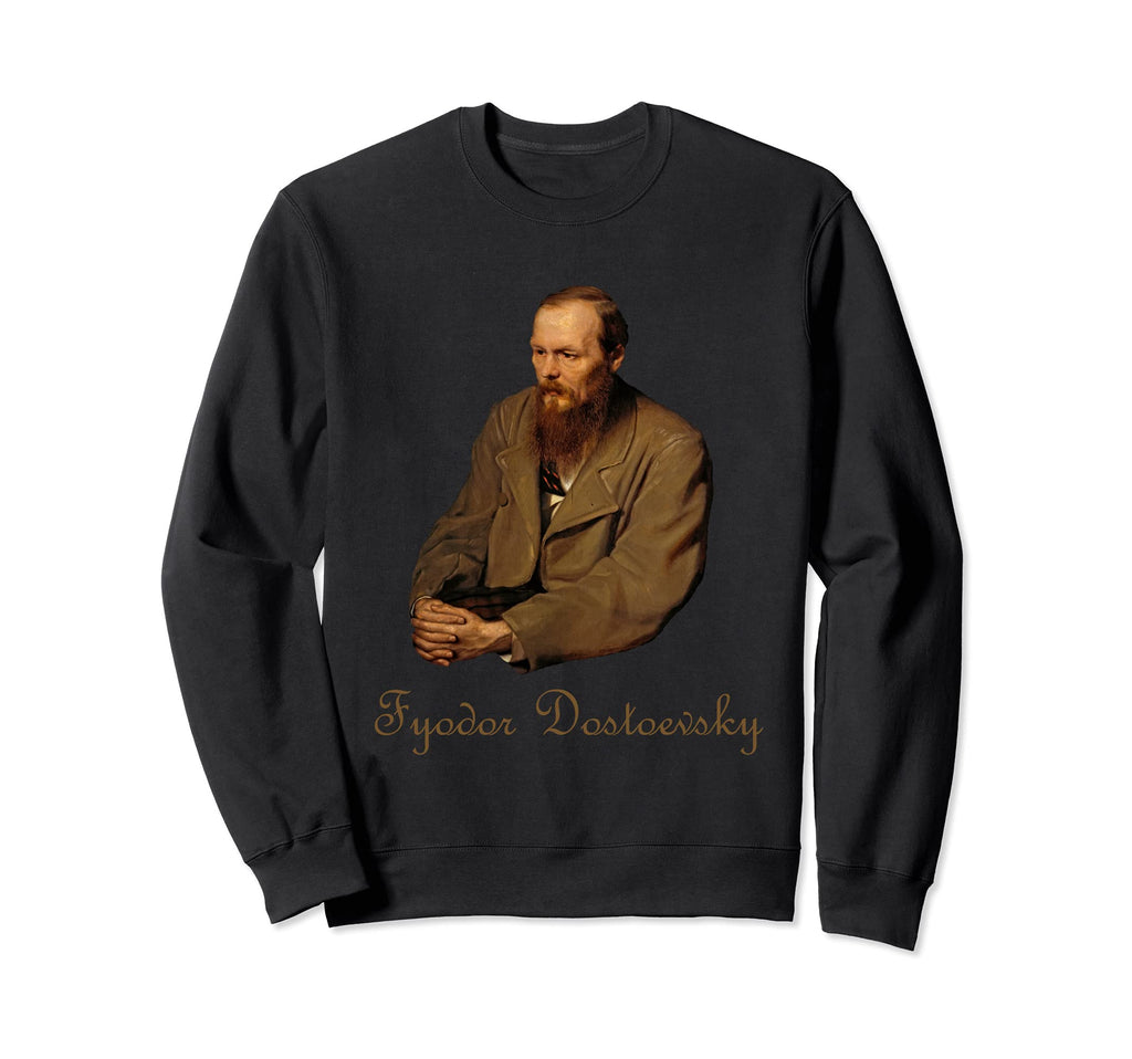 Fyodor Mikhailovich Dostoevsky Sweatshirt - Graphic Print for Adults - T-Shirt, Sweatshirt, Hoodie