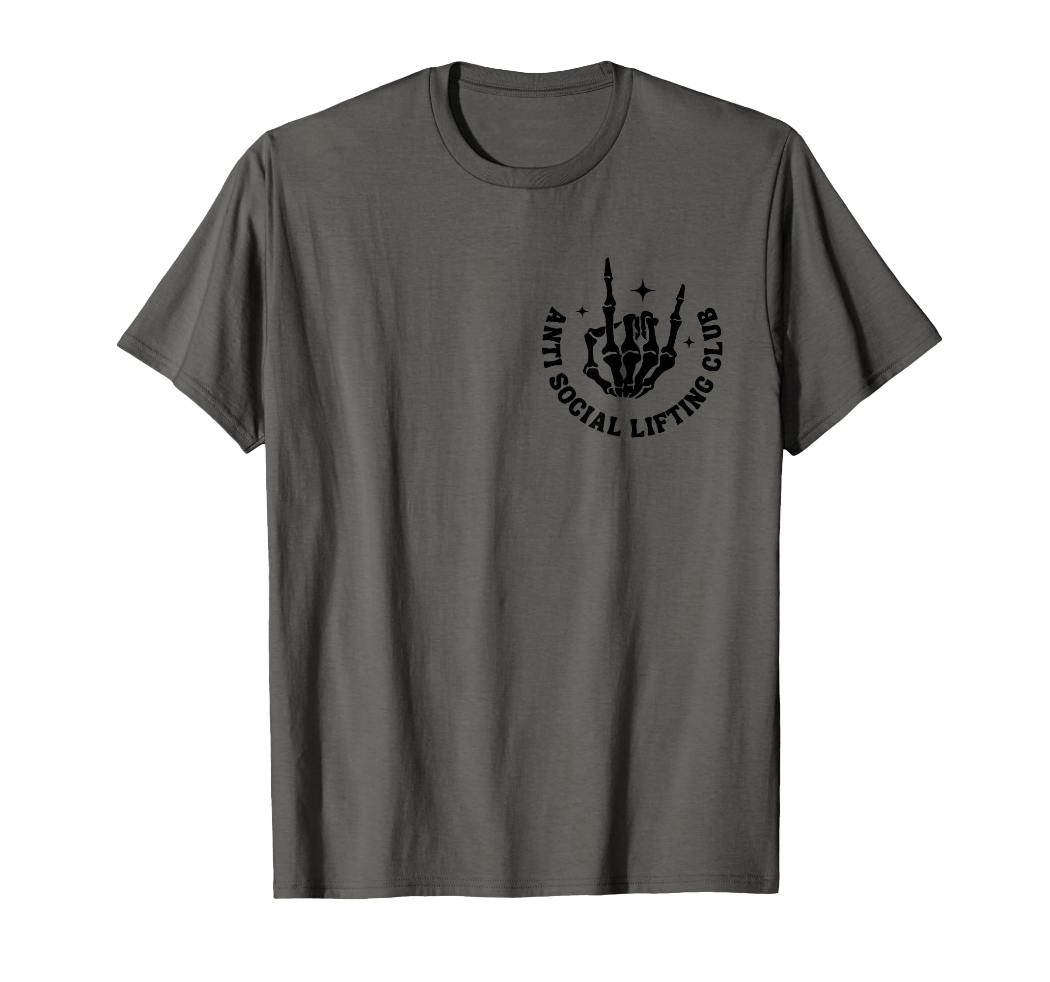 Anti Social Lifting Club Funny T-Shirt - Casual Everyday Wear for Adults - T-Shirt, Sweatshirt, Hoodie