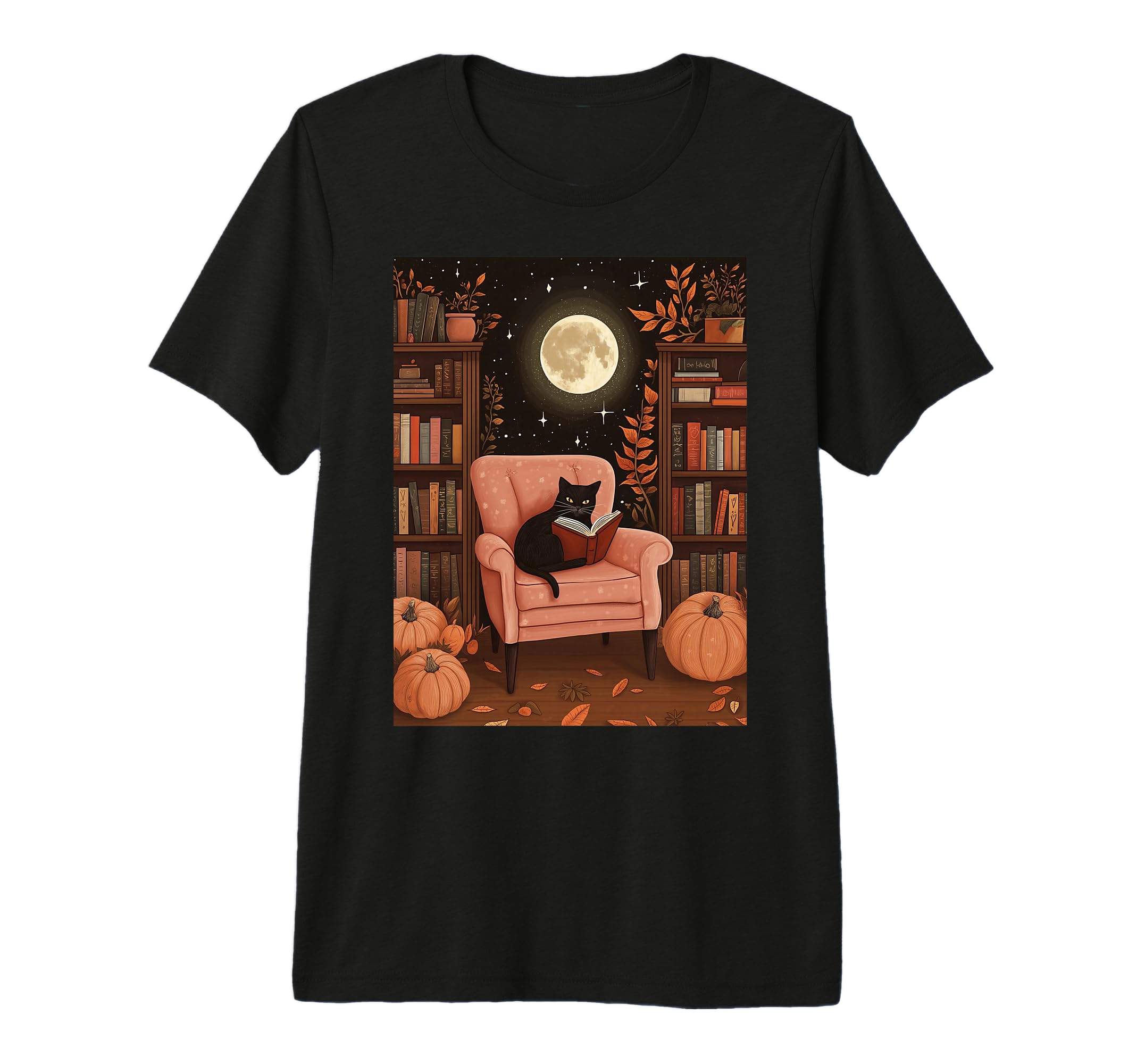 Book Lover Cat Reading Book Tri Blend T-Shirt - Trendy Graphic Unisex - T-Shirt, Sweatshirt, Hoodie