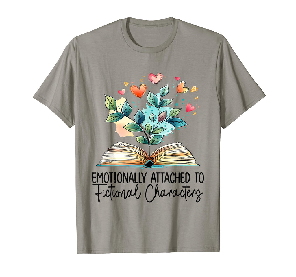Emotionally Attached To Fictional T-Shirt - Custom Art Print Men Women - T-Shirt, Sweatshirt, Hoodie