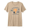 Mocha Bear Overthinker Since Birth T-Shirt - Aesthetic Graphic for Adults - T-Shirt, Sweatshirt, Hoodie