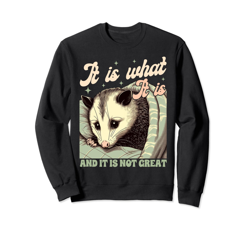 Anxiety Mental Health It Is Sweatshirt - Casual Everyday Wear Men Women - T-Shirt, Sweatshirt, Hoodie