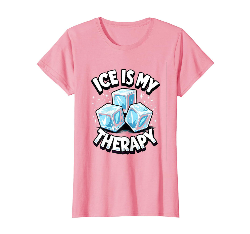 Ice Is My Therapy Motivational T-Shirt - Novelty Apparel Men Women - T-Shirt, Sweatshirt, Hoodie