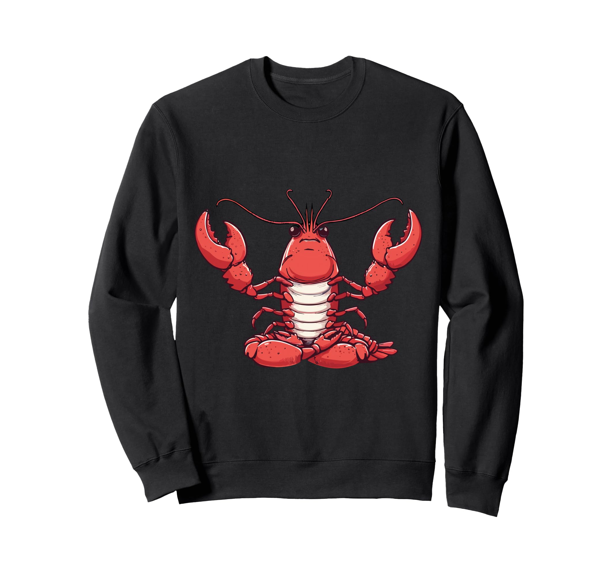Meditation Lobster Yoga Pose Sweatshirt - Novelty Apparel for Adults - T-Shirt, Sweatshirt, Hoodie