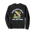 Know Worth Add Fish Self Love Sweatshirt - Casual Everyday Wear Unisex - T-Shirt, Sweatshirt, Hoodie