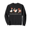 Overstimulated But Loved Valentines Sweatshirt - Unique Graphic Men Women - T-Shirt, Sweatshirt, Hoodie