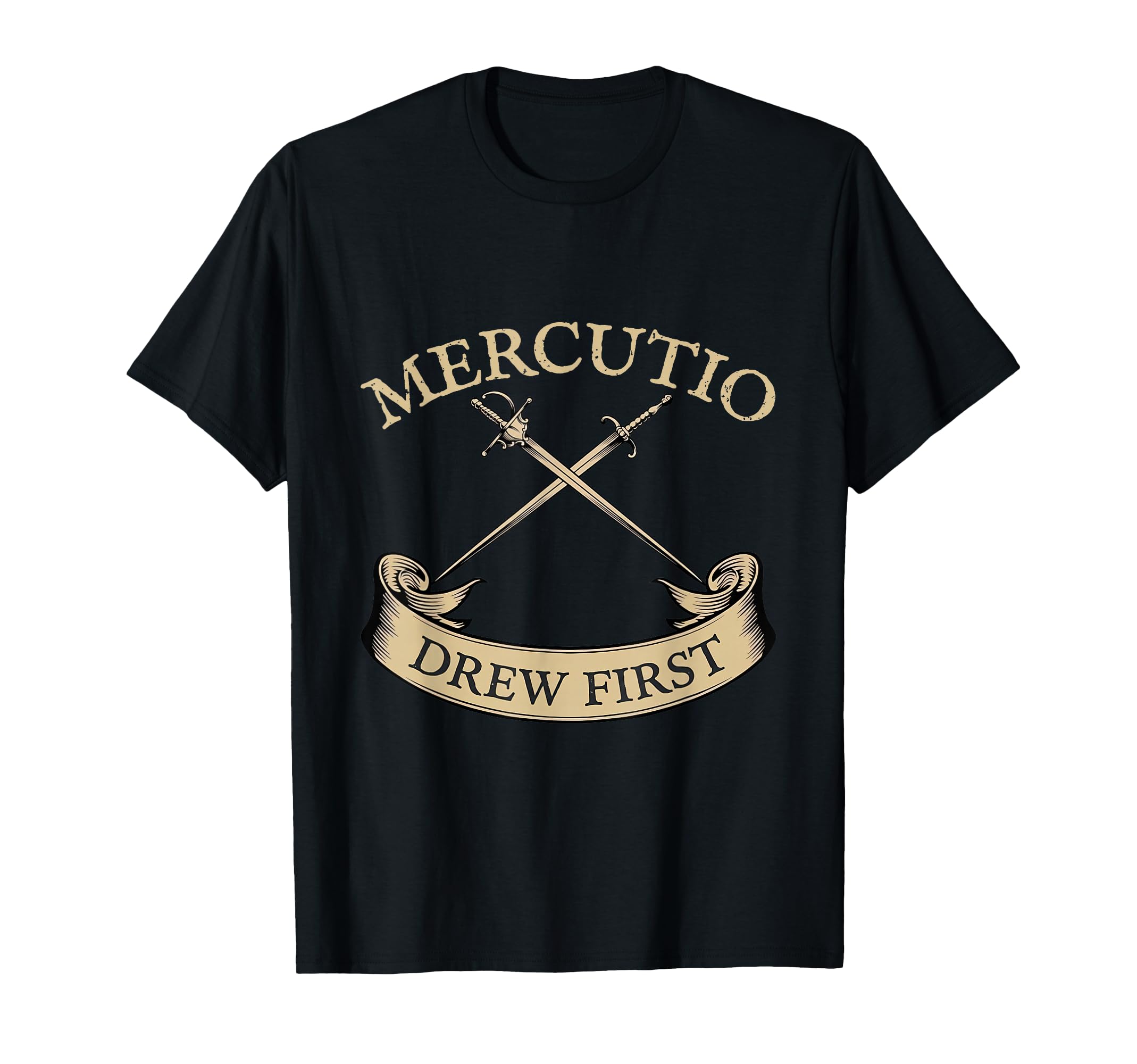 Mercutio Drew First Funny Literature T-Shirt - Trendy Graphic Unisex - T-Shirt, Sweatshirt, Hoodie