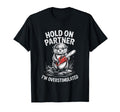 Otter And Chainsaw Hold Partner Im T-Shirt - Trendy Graphic Men Women - T-Shirt, Sweatshirt, Hoodie