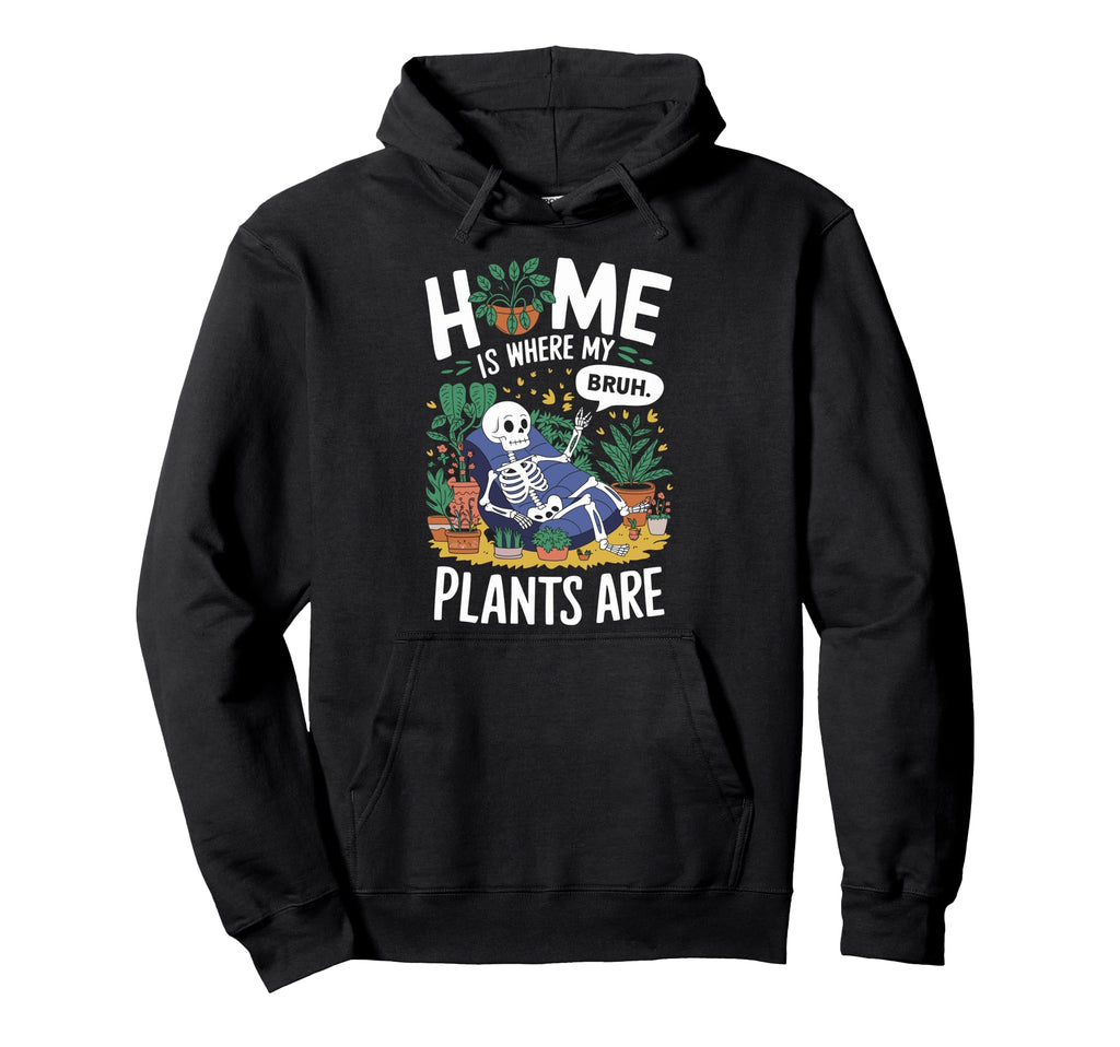 Plant Lover Botanical House Plant Hoodie - Minimalist Print Men Women - T-Shirt, Sweatshirt, Hoodie