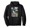 Plant Lover Botanical House Plant Hoodie - Minimalist Print Men Women - T-Shirt, Sweatshirt, Hoodie