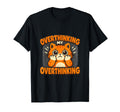 Overthinking My Overthinking Cat T-Shirt - Fun Novelty Design for Adults - T-Shirt, Sweatshirt, Hoodie