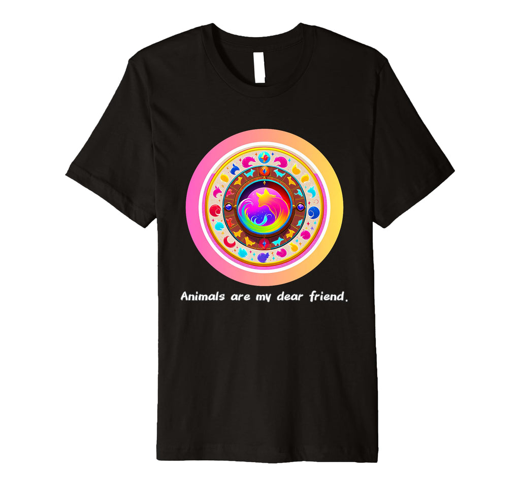 Animals Are My Best Friends Sacred T-Shirt - Aesthetic Graphic Men Women - T-Shirt, Sweatshirt, Hoodie