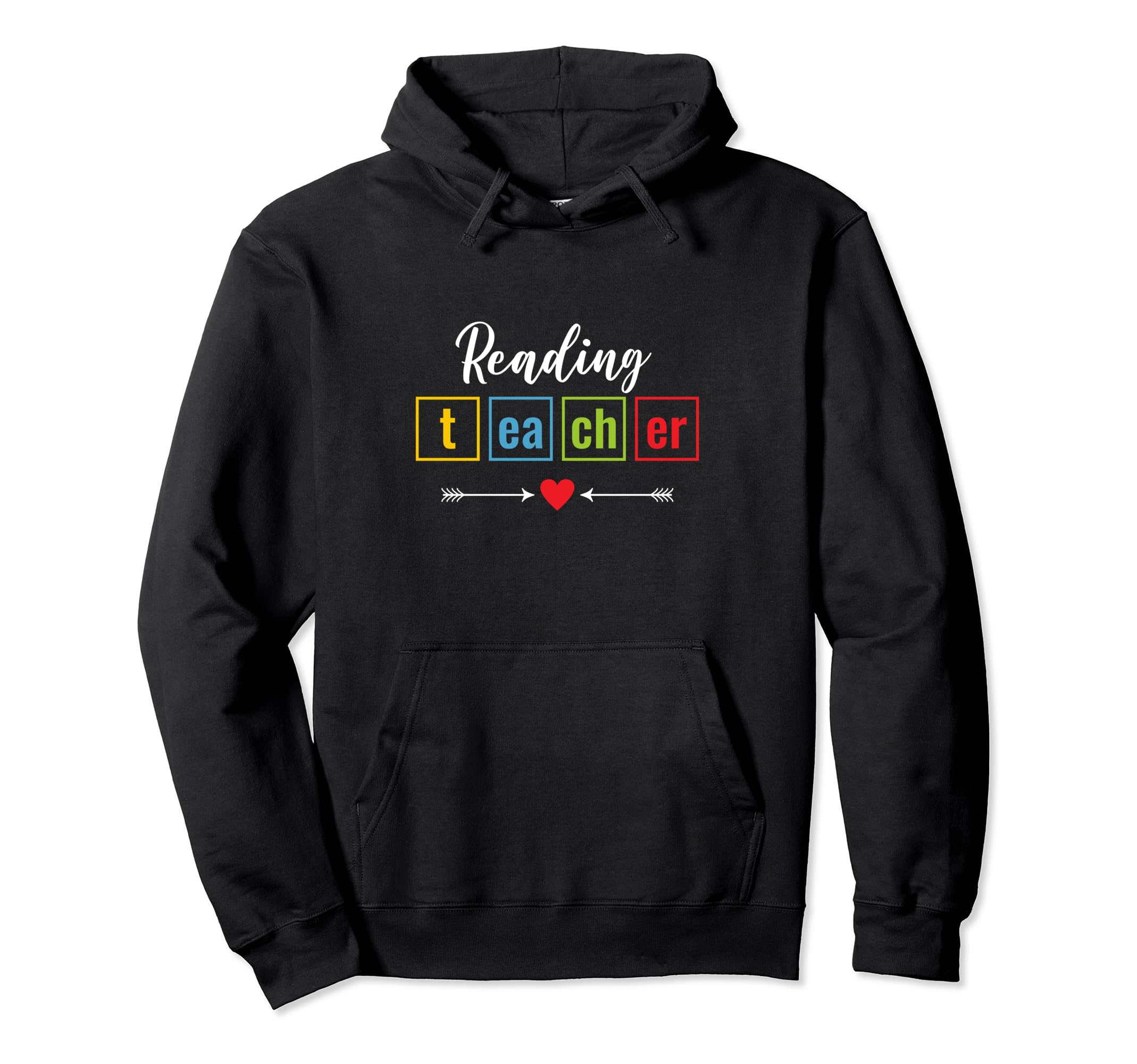 Reading Teacher Book Books Teaching Hoodie - Trendy Graphic Men Women - T-Shirt, Sweatshirt, Hoodie