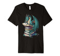 Funny Bookworm Book Dragon Im Book T-Shirt - Minimalist Print for Adults - T-Shirt, Sweatshirt, Hoodie