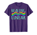 Healing Is Not Linear Mental Health T-Shirt - Aesthetic Graphic Unisex - T-Shirt, Sweatshirt, Hoodie