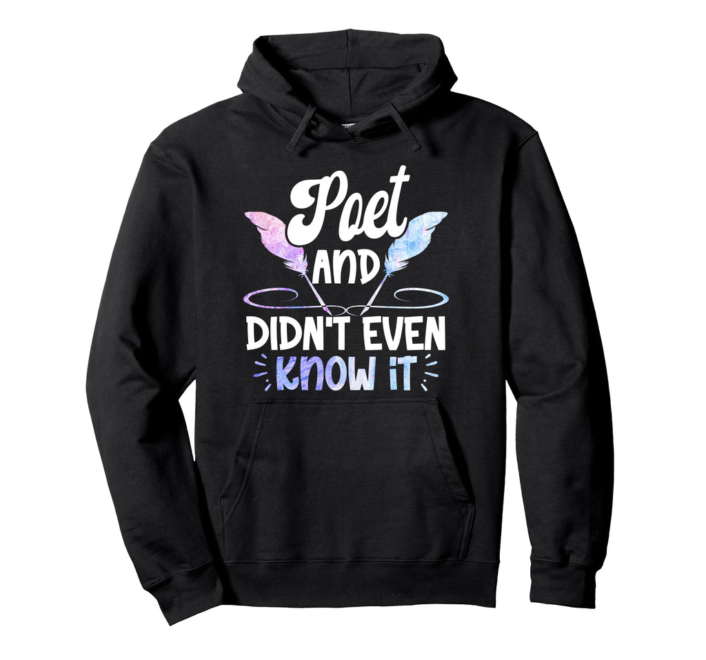 Poetry Poem Author Literature Book Hoodie - Custom Art Print Men Women - T-Shirt, Sweatshirt, Hoodie
