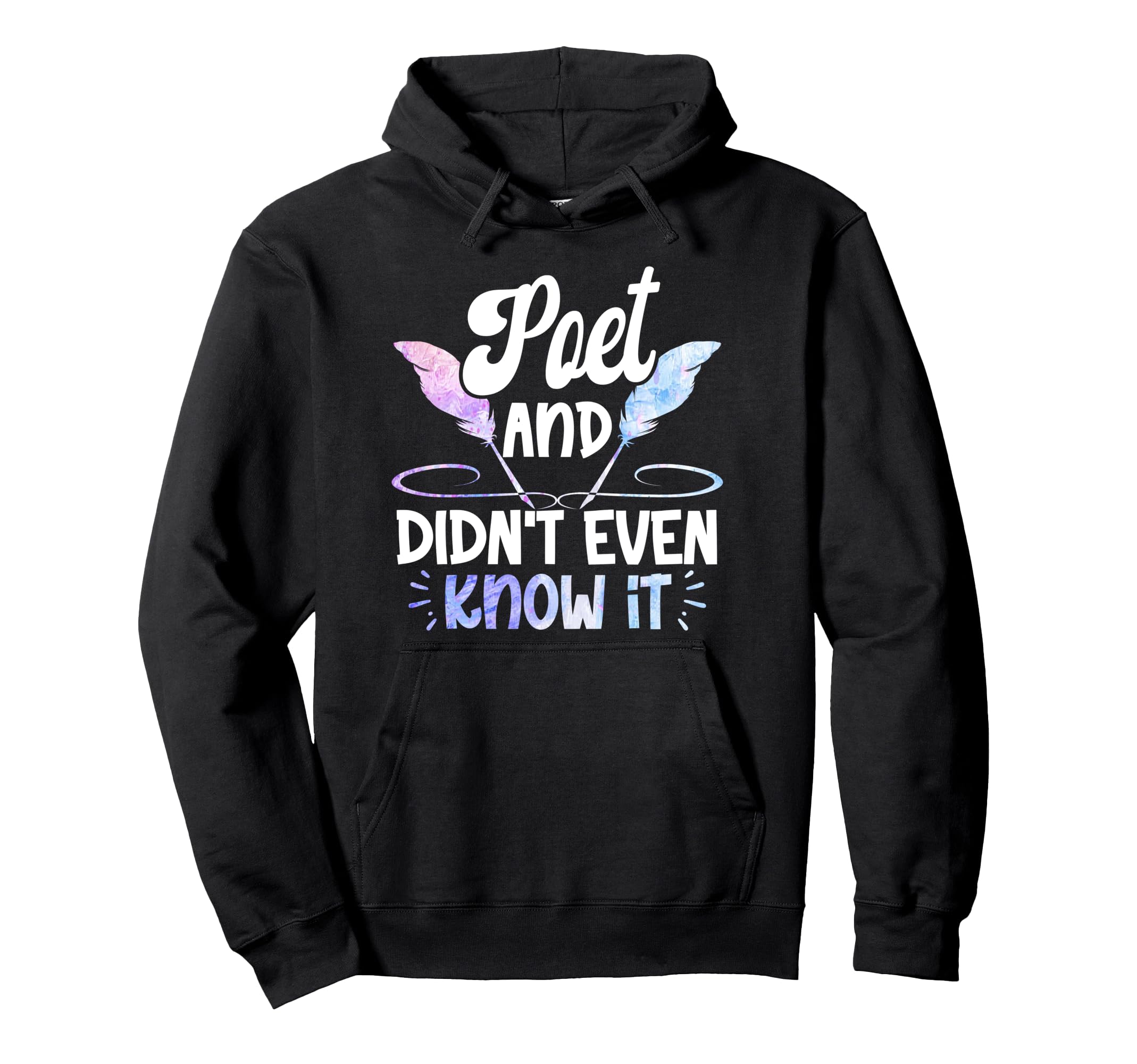 Poetry Poem Author Literature Book Hoodie - Custom Art Print Men Women - T-Shirt, Sweatshirt, Hoodie