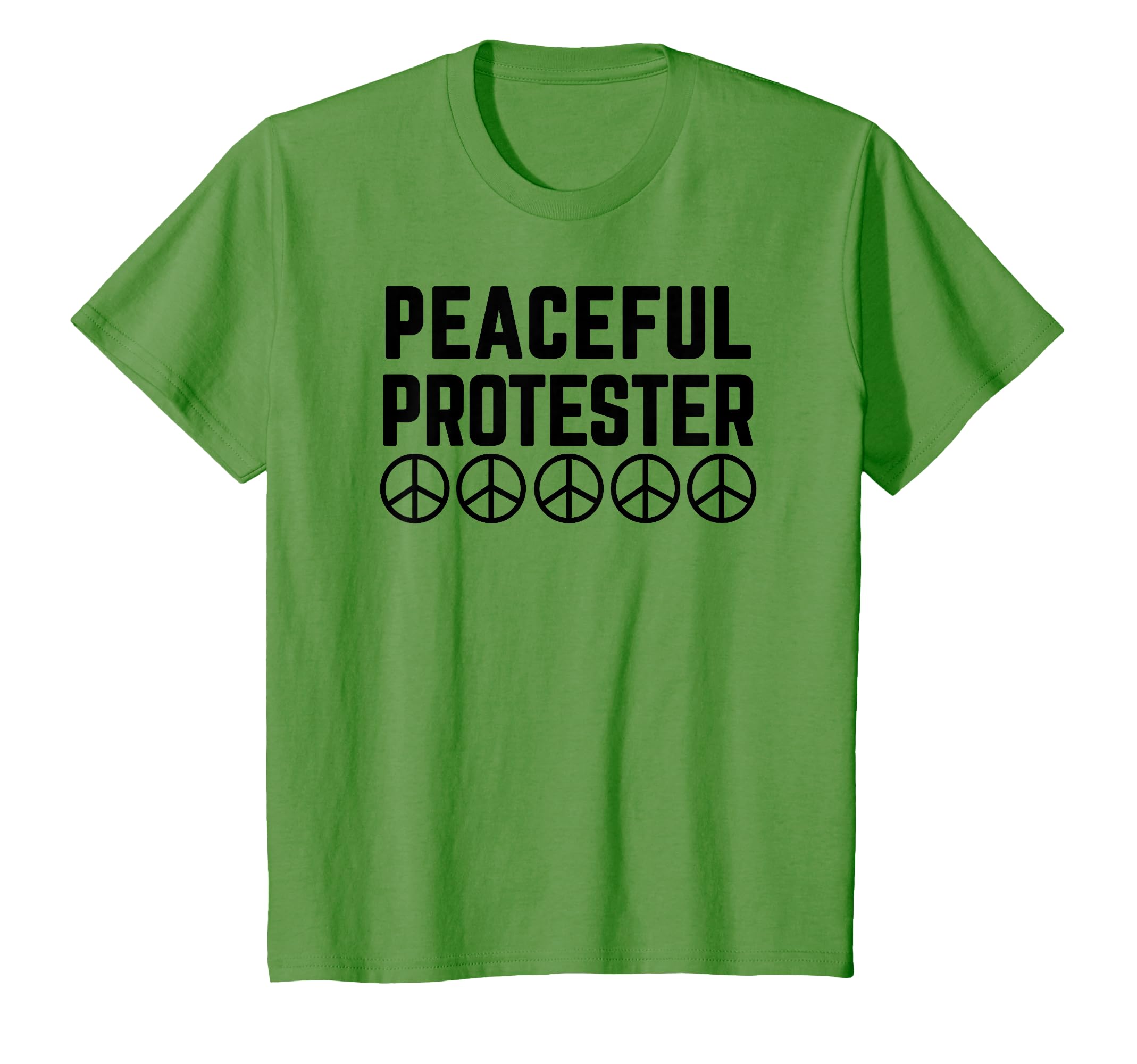 Peaceful Protest Peace Sign T-Shirt - Minimalist Print for Adults - T-Shirt, Sweatshirt, Hoodie