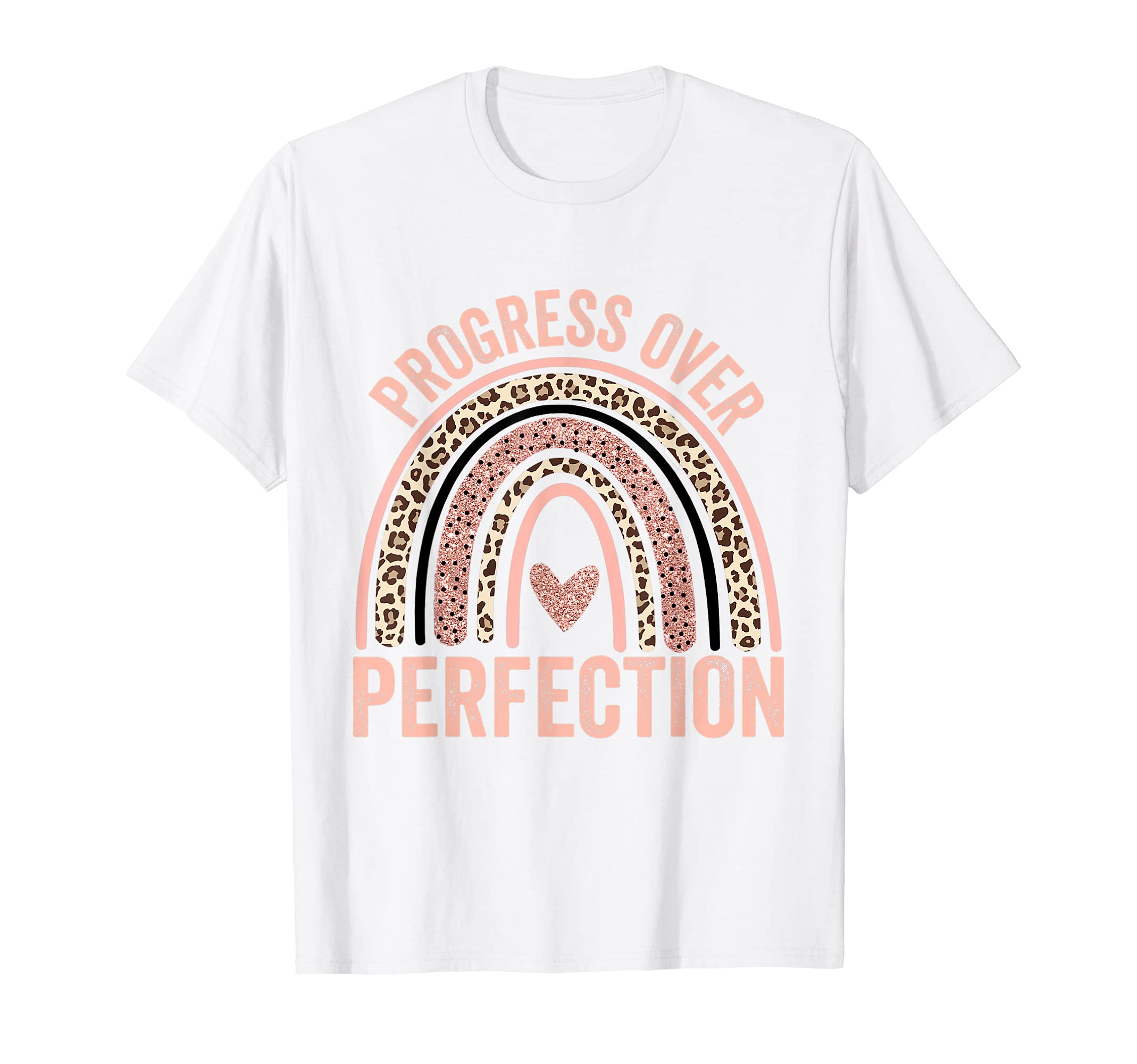 Progress Over Perfection T-Shirt - Casual Everyday Wear Unisex - T-Shirt, Sweatshirt, Hoodie