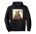 Book Nerd Elephant Reading Book Lover Hoodie - Fun Novelty Design Men Women - T-Shirt, Sweatshirt, Hoodie