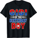 Gigi of The Birthday Boy Spider Web Birthday Party T-Shirt Unisex T-shirt, Sweatshirt, Hoodie, Long Sleeve Tee - T-Shirt, Sweatshirt, Hoodie
