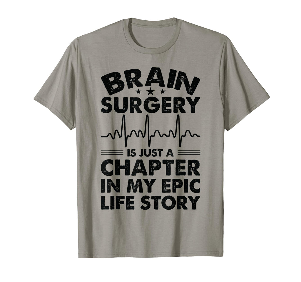 Epic Life Brain Cancer Survivor Brain T-Shirt - Minimalist Print Men Women - T-Shirt, Sweatshirt, Hoodie